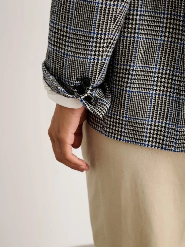 Alex Mill Jackets Outerwear Cecilie Blazer In Glen Plaid 8211 Women