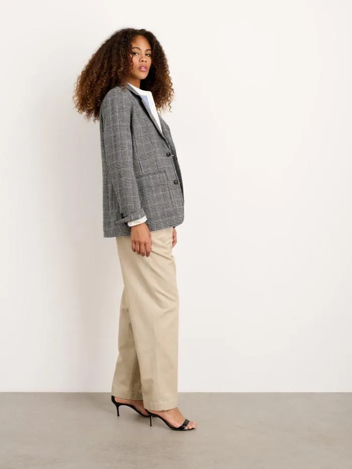 Alex Mill Jackets Outerwear Cecilie Blazer In Glen Plaid 8211 Women