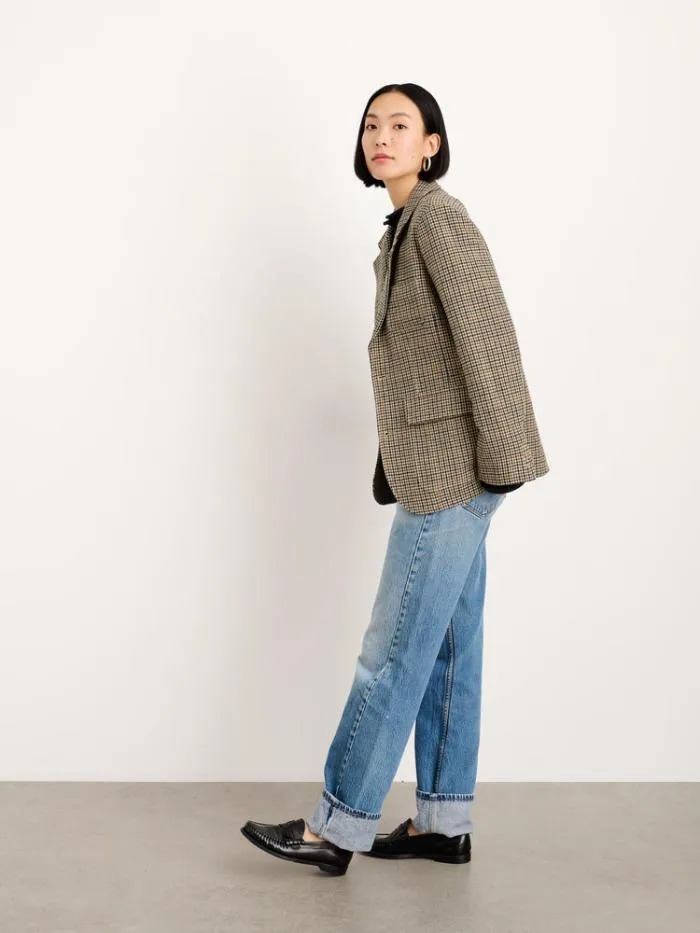 Alex Mill Jackets Outerwear Cecilie Blazer In Wool Tweed 8211 Women