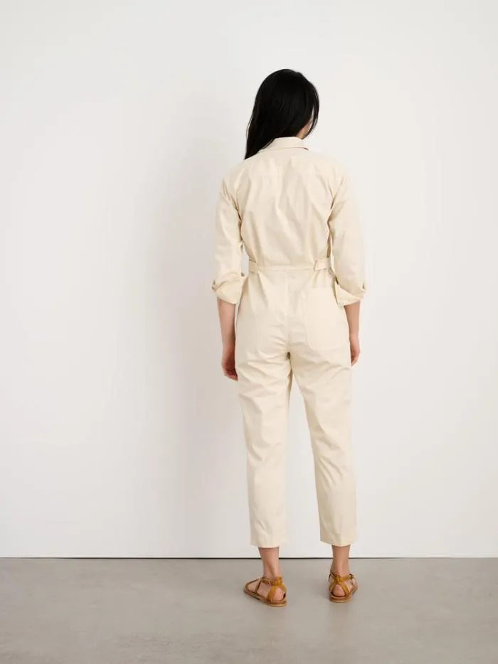 Alex Mill Jumpsuits Standard Jumpsuit In Cotton Twill Oatmilk 8211 Women
