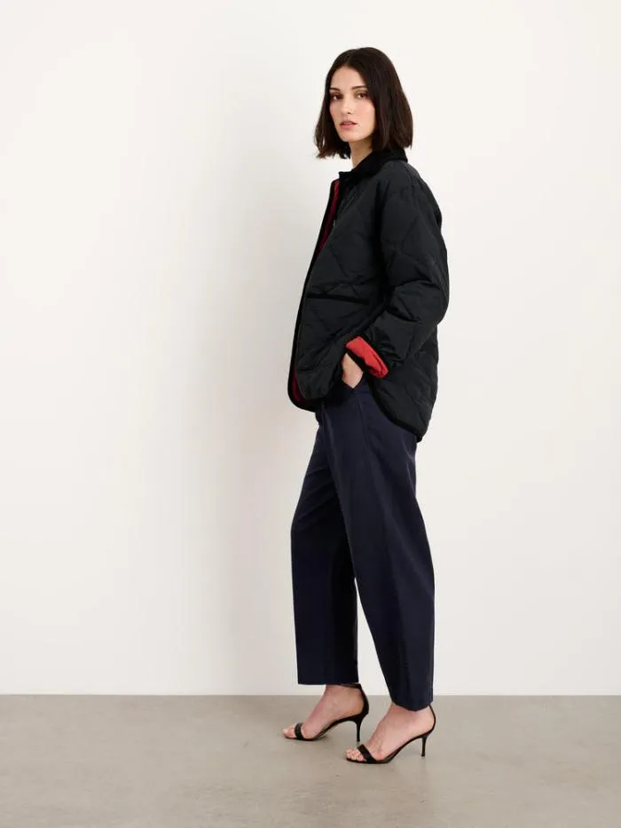 Alex Mill Pants Keaton Double Pleat Pant In Twill Dark Navy 8211 Women
