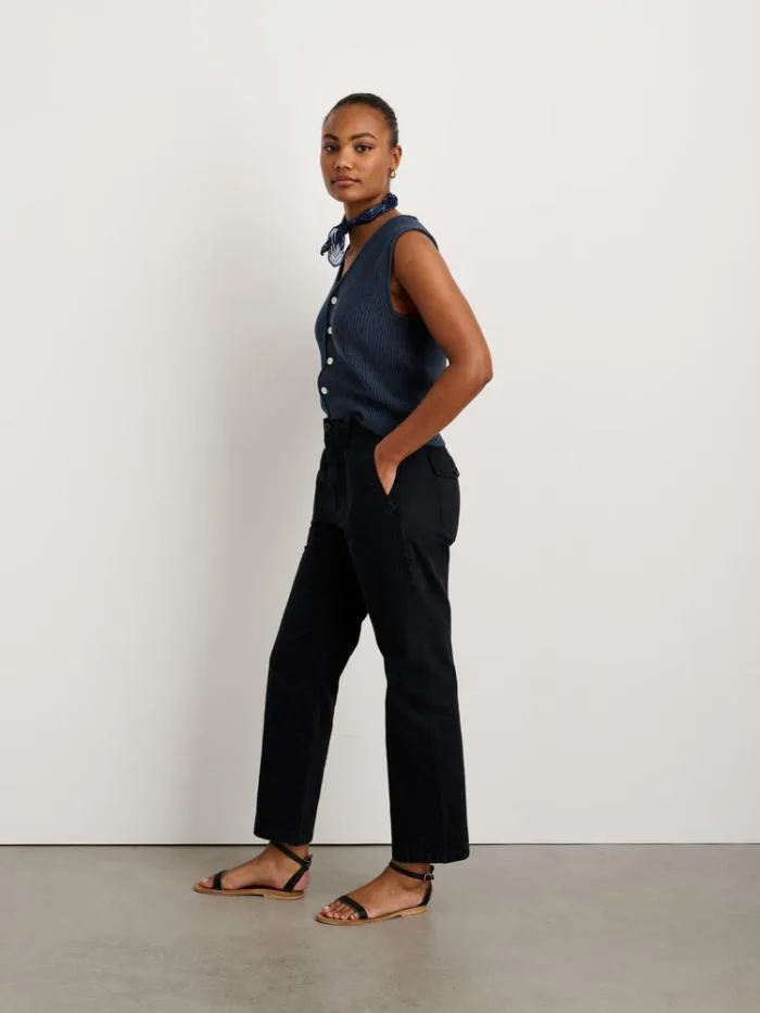 Alex Mill Pants Neil Pant In Herringbone Washed Black 8211 Women