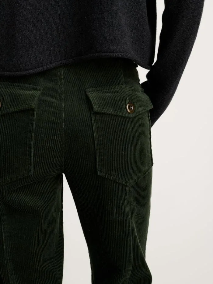 Alex Mill Pants Neil Straight Leg Pant In Corduroy Forest 8211 Women