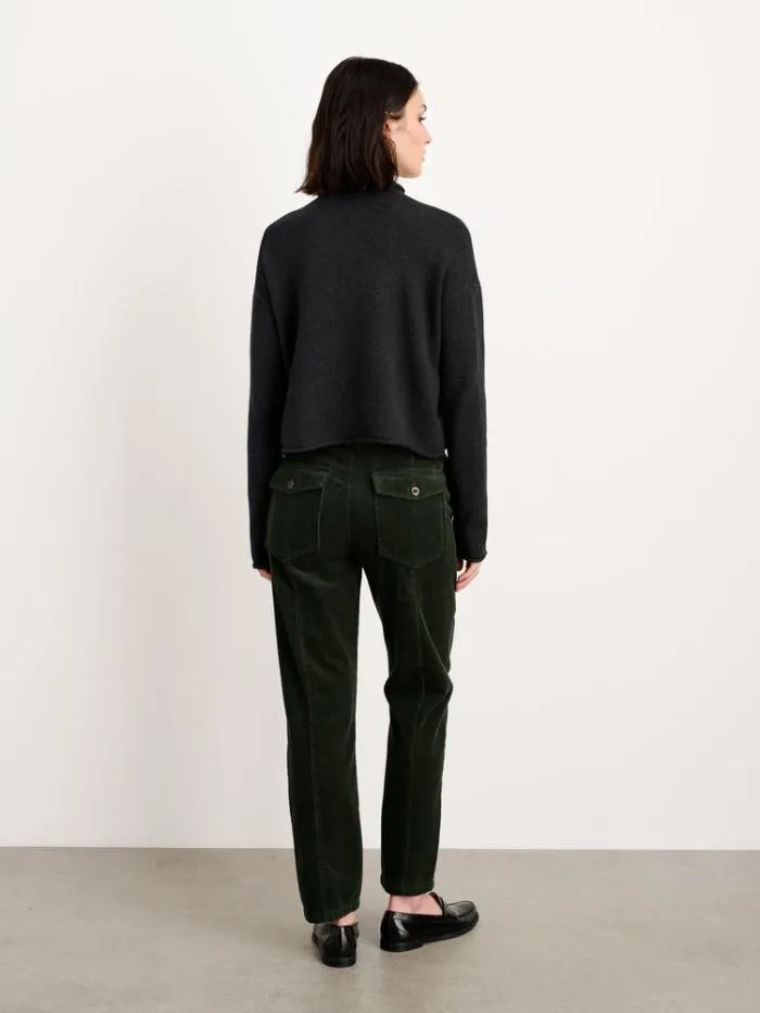 Alex Mill Pants Neil Straight Leg Pant In Corduroy Forest 8211 Women