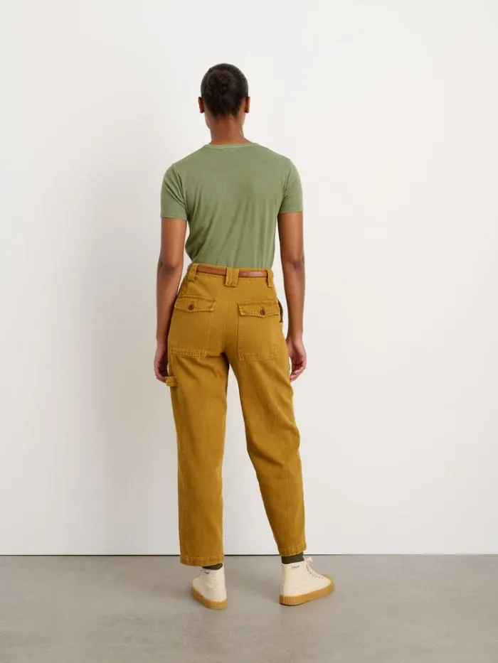 Alex Mill Pants Phoebe Pant In Recycled Denim Golden Khaki 8211 Women