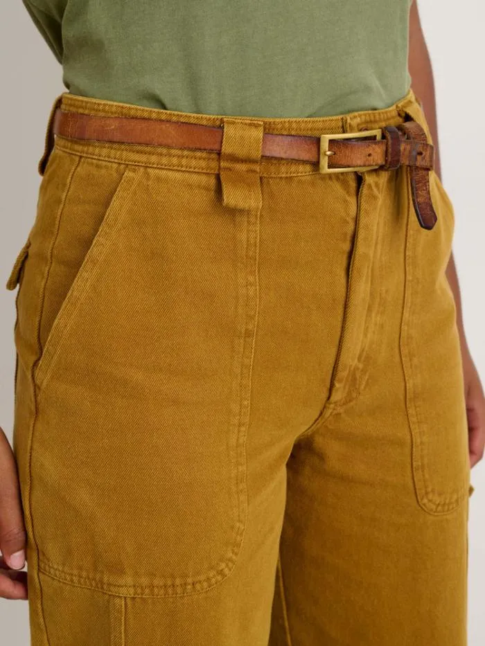 Alex Mill Pants Phoebe Pant In Recycled Denim Golden Khaki 8211 Women