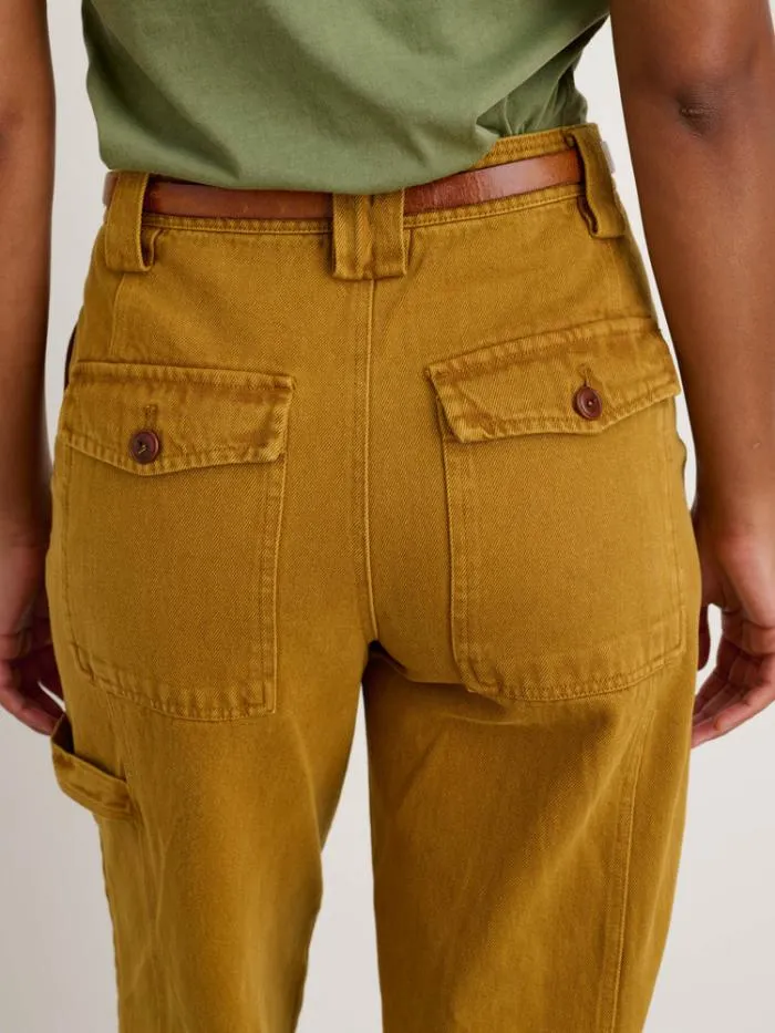Alex Mill Pants Phoebe Pant In Recycled Denim Golden Khaki 8211 Women
