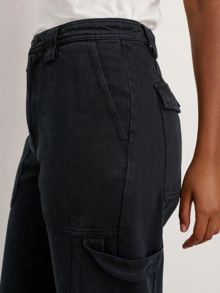 Alex Mill Pants Phoebe Pant In Recycled Denim Washed Black 8211 Women