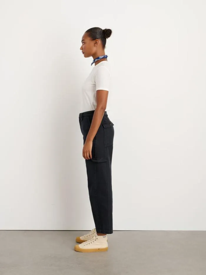 Alex Mill Pants Phoebe Pant In Recycled Denim Washed Black 8211 Women