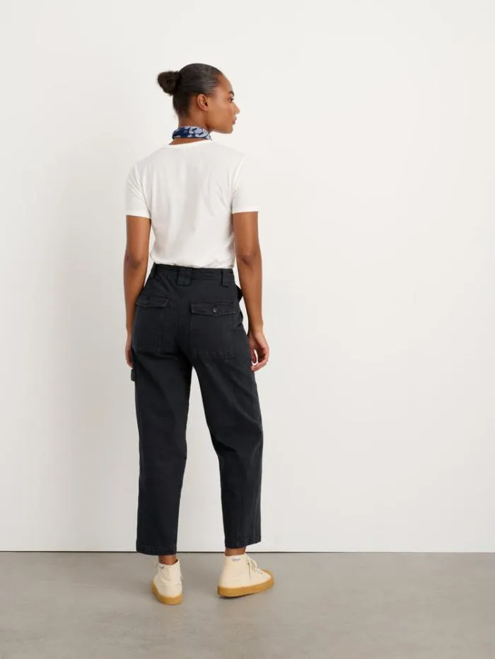 Alex Mill Pants Phoebe Pant In Recycled Denim Washed Black 8211 Women