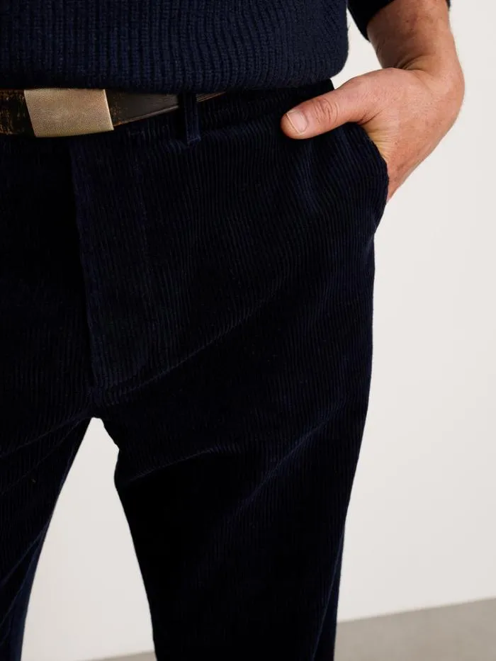 Alex Mill Pants Straight Leg Pant In Corduroy Dark Navy 8211 Men