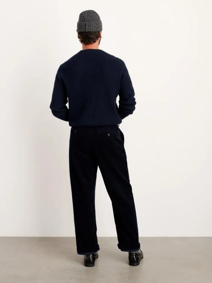 Alex Mill Pants Straight Leg Pant In Corduroy Dark Navy 8211 Men