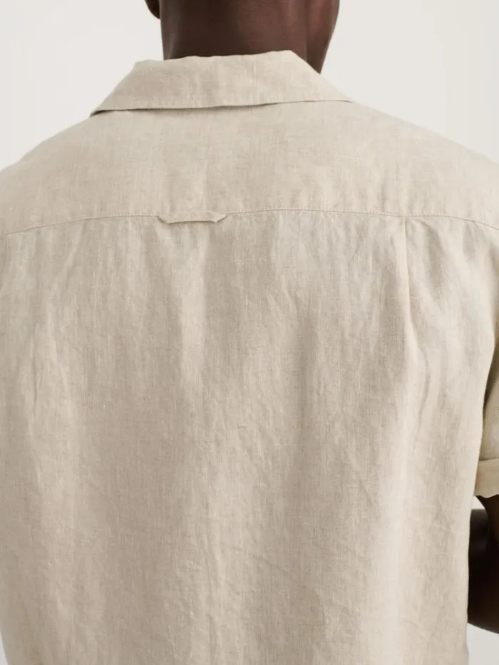 Alex Mill Shirts Camp Shirt In Flax Linen 8211 Men