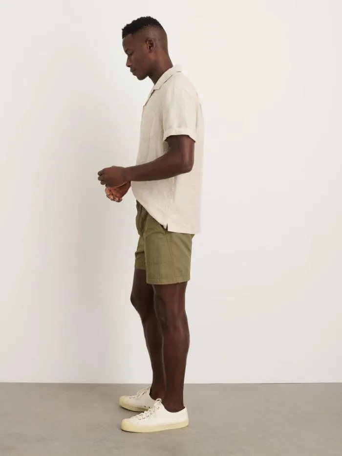 Alex Mill Shirts Camp Shirt In Flax Linen 8211 Men
