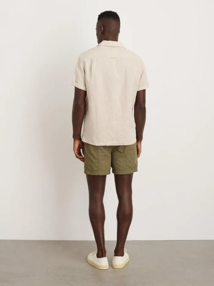 Alex Mill Shirts Camp Shirt In Flax Linen 8211 Men