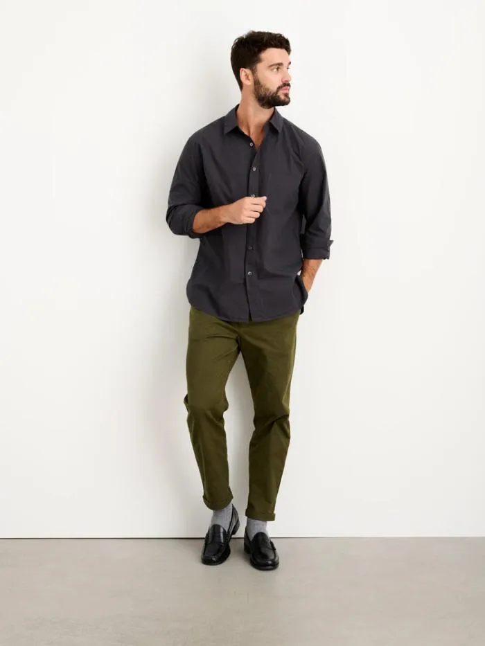 Alex Mill Shirts Easy Shirt In Paper Poplin Washed Black 8211 Men