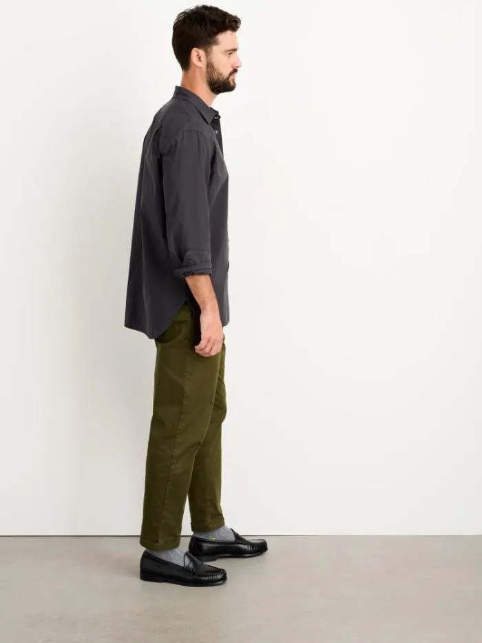 Alex Mill Shirts Easy Shirt In Paper Poplin Washed Black 8211 Men