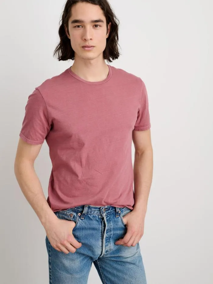 Alex Mill Tees Polos Lightweight Mercer Tee Currant 8211 Men