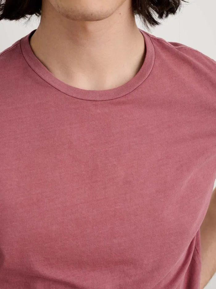 Alex Mill Tees Polos Lightweight Mercer Tee Currant 8211 Men