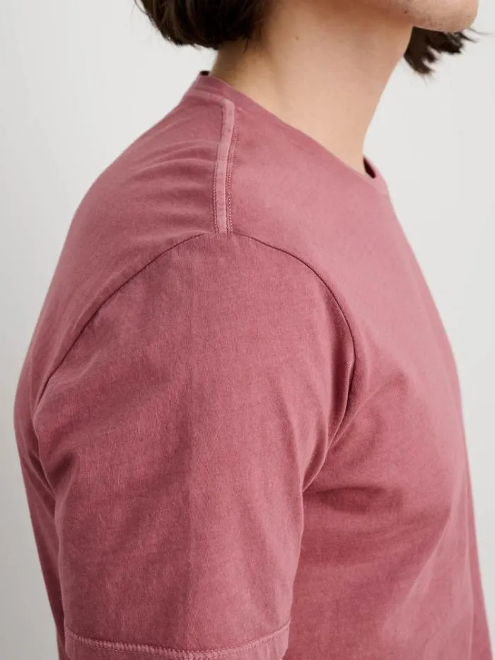 Alex Mill Tees Polos Lightweight Mercer Tee Currant 8211 Men