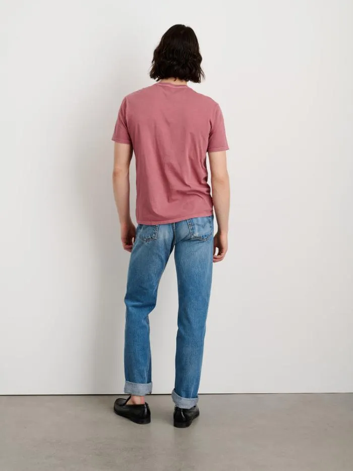 Alex Mill Tees Polos Lightweight Mercer Tee Currant 8211 Men