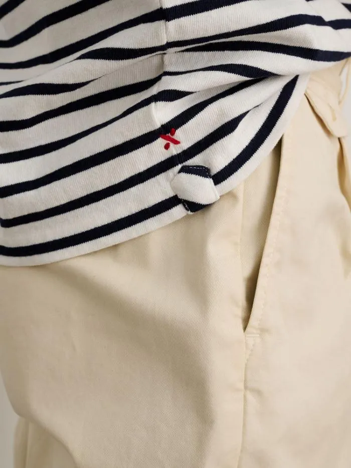 Alex Mill Tees Polos Long Sleeve Striped Tee Naturalnavy 8211 Men