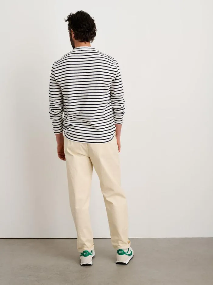 Alex Mill Tees Polos Long Sleeve Striped Tee Naturalnavy 8211 Men