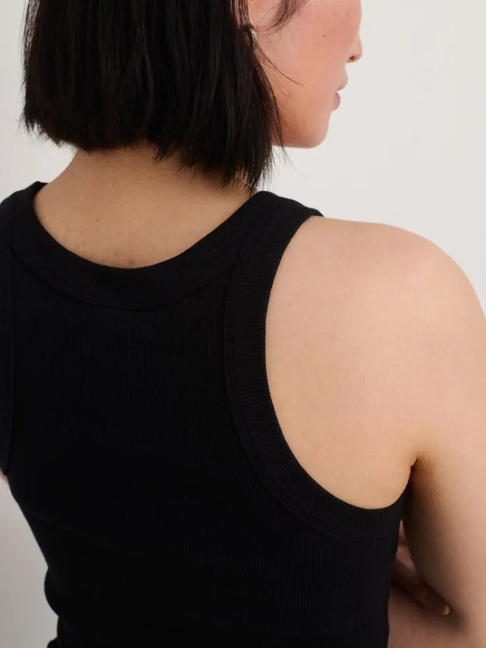 Alex Mill Tees Tanks Everyday Rib Tank Black 8211 Women