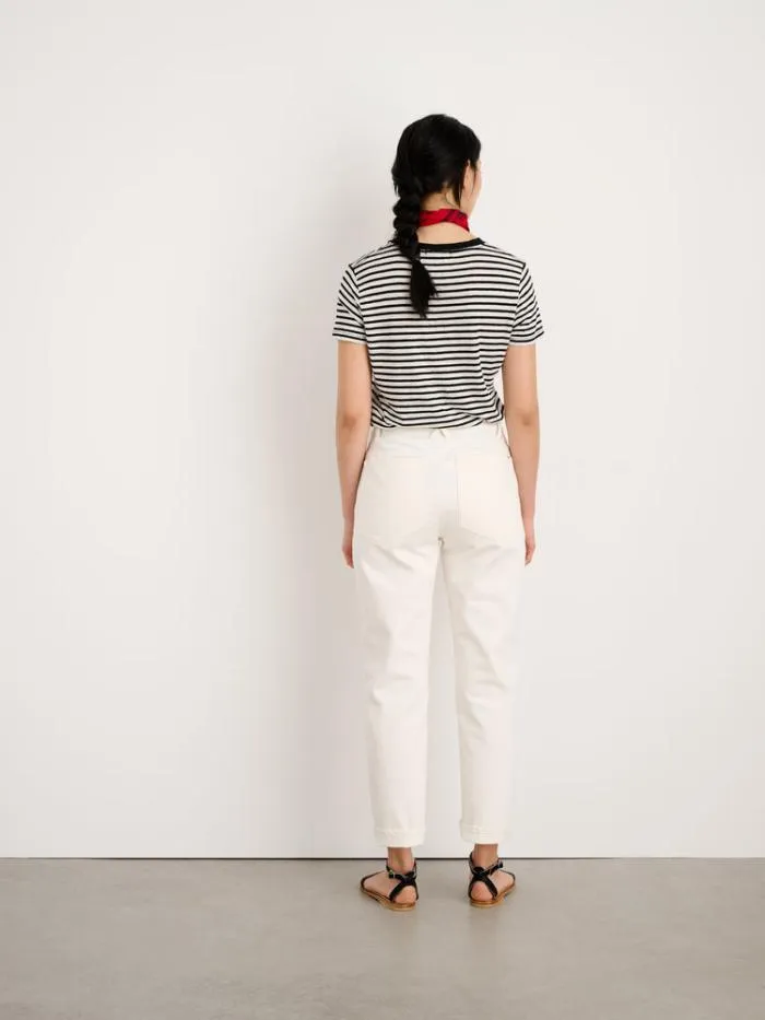 Alex Mill Tees Tanks Prospect Tee In Stripe Blackwhite 8211 Women