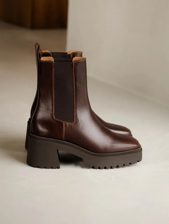 Amara Irish Coffee Women Bobbies Ankle Boots