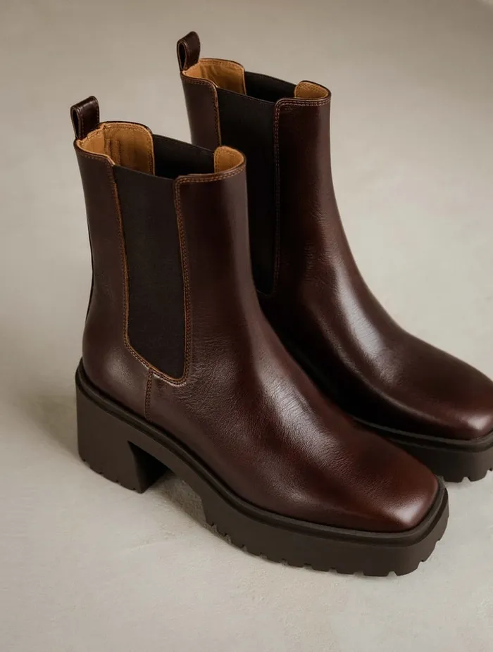Amara Irish Coffee Women Bobbies Ankle Boots