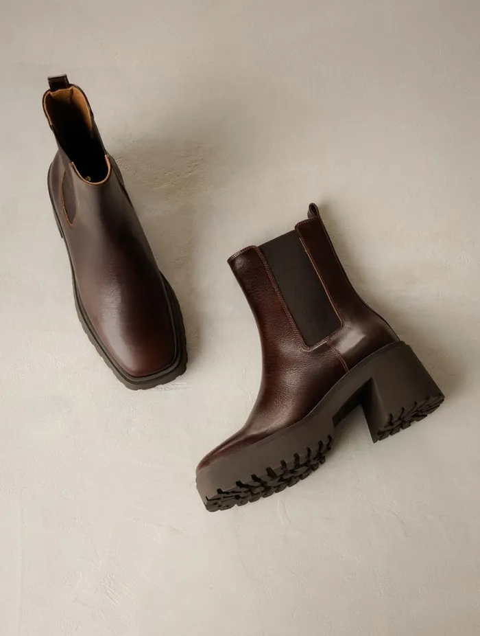 Amara Irish Coffee Women Bobbies Ankle Boots