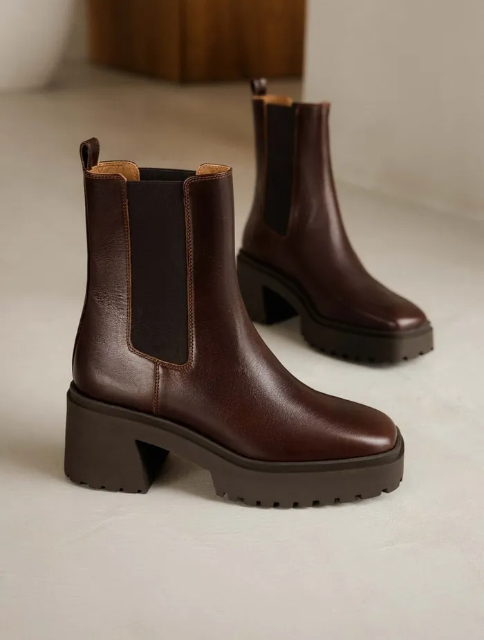Amara Irish Coffee Women Bobbies Ankle Boots
