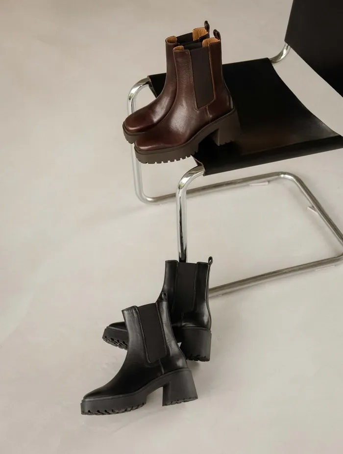 Amara Irish Coffee Women Bobbies Ankle Boots
