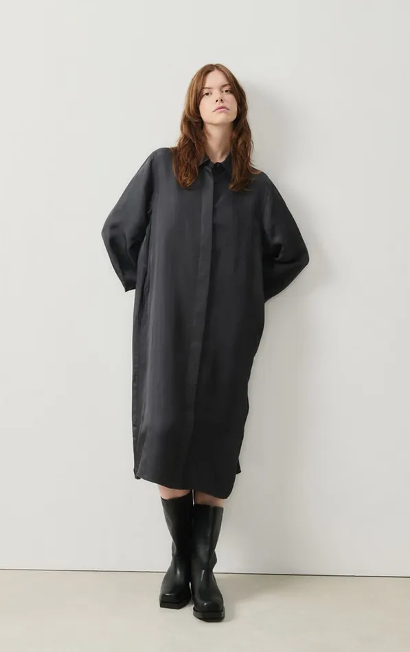 American Vintage Dresses Women Dress Luabird Carbon American Vintage Dresses Women Dress Luabird Carbon