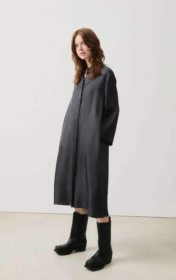 American Vintage Dresses Women Dress Luabird Carbon American Vintage Dresses Women Dress Luabird Carbon
