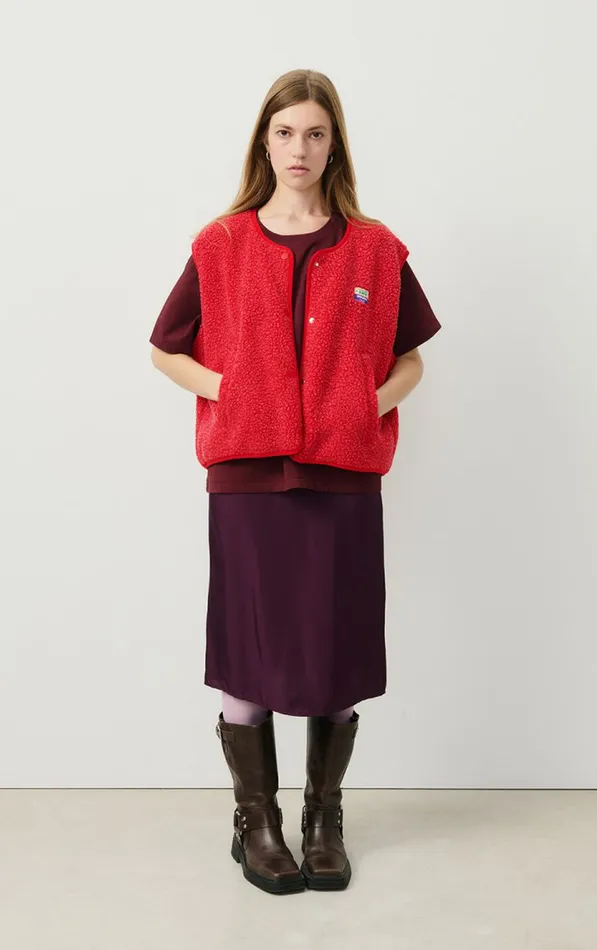 American Vintage Jackets and Blazers Women Jacket Hoktown Melange Poppy American Vintage Jackets and Blazers Women Jacket Hoktown Melange Poppy
