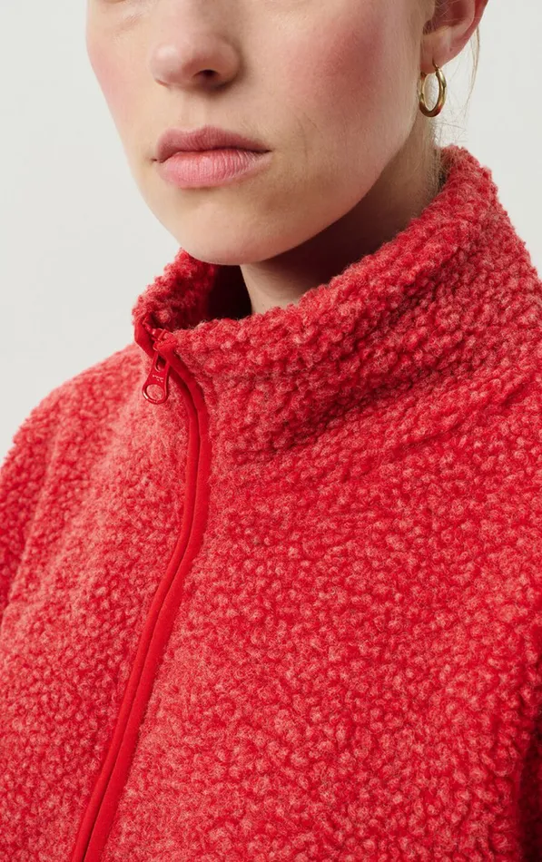 American Vintage Jackets and Blazers Women Jacket Hoktown Melange Poppy American Vintage Jackets and Blazers Women Jacket Hoktown Melange Poppy