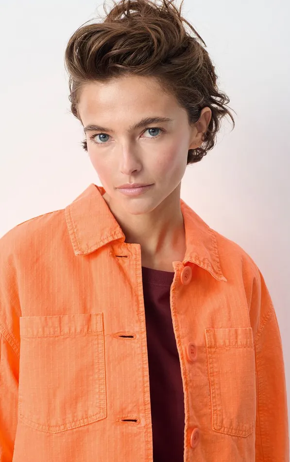 American Vintage Jackets and Blazers Women Jacket Rygybay Fluorescent Fire