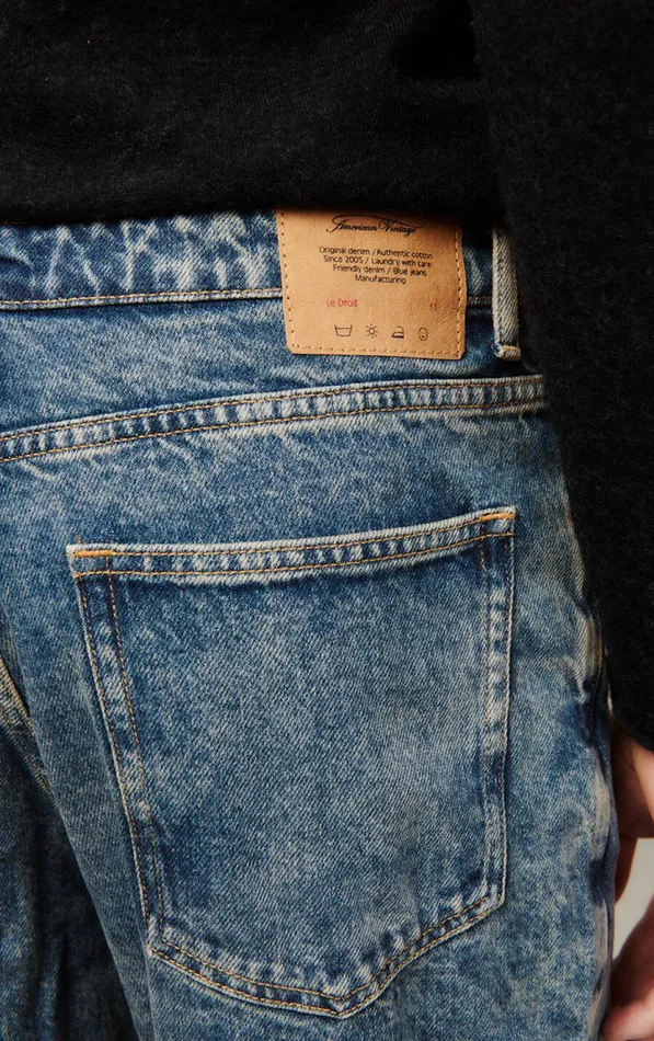 American Vintage Jeans Men Straight Jeans Joybird Dirty American Vintage Jeans Men Straight Jeans Joybird Dirty