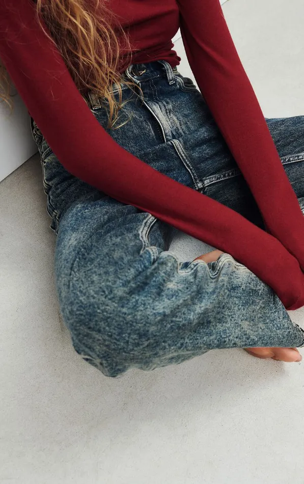American Vintage Jeans Women Straight Leg Jeans Joybird Dirty Vintage