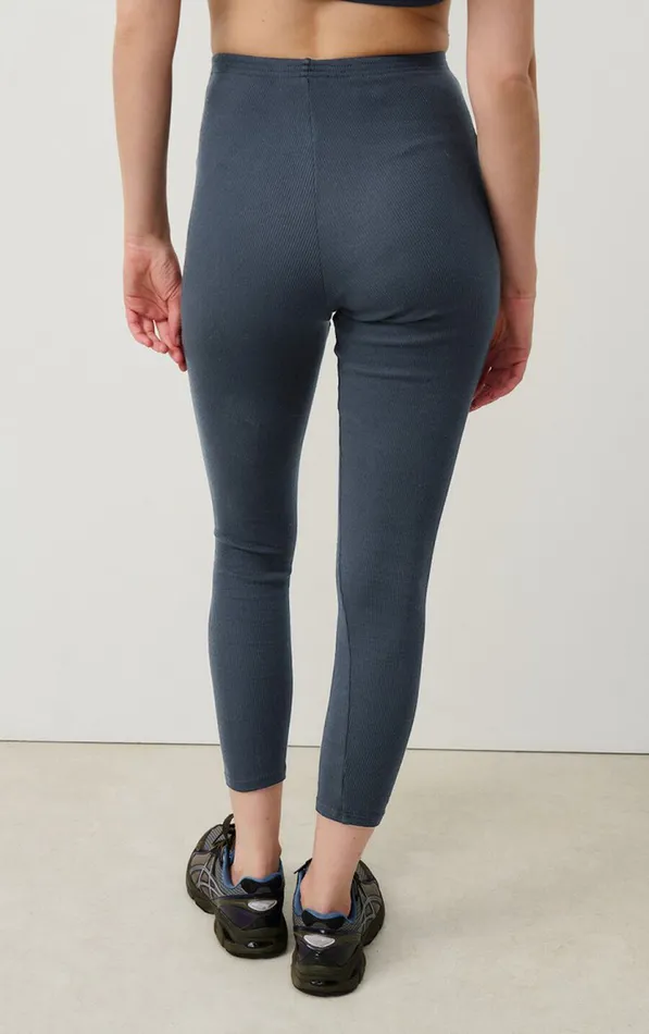 American Vintage Joggers and Leggings Women Leggings Blarow Melange Navy American Vintage Joggers and Leggings Women Leggings Blarow Melange Navy