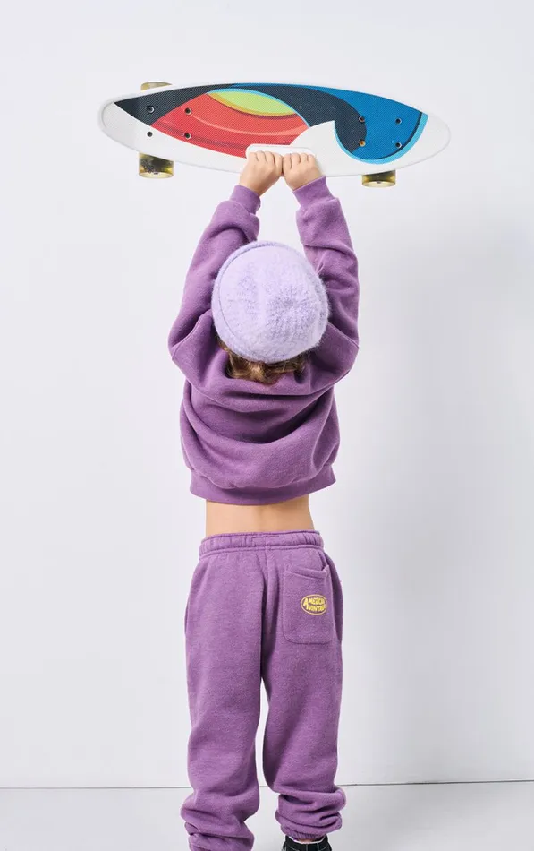 American Vintage Joggers Kids Joggers Doven Overdyed Fig American Vintage Joggers Kids Joggers Doven Overdyed Fig