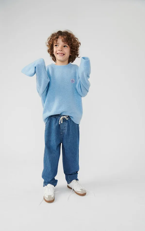American Vintage Joggers Kids Joggers Globay Medium Blue