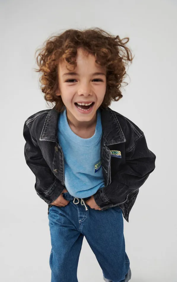 American Vintage Joggers Kids Joggers Globay Medium Blue