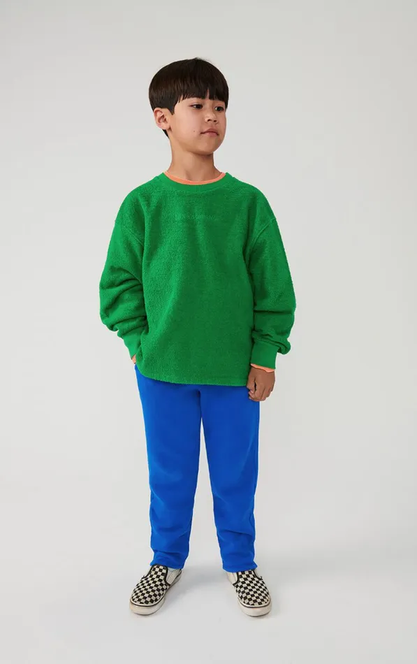 American Vintage Joggers Kids Joggers Izubird Prussian Blue Vintage