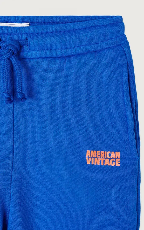 American Vintage Joggers Kids Joggers Izubird Prussian Blue Vintage