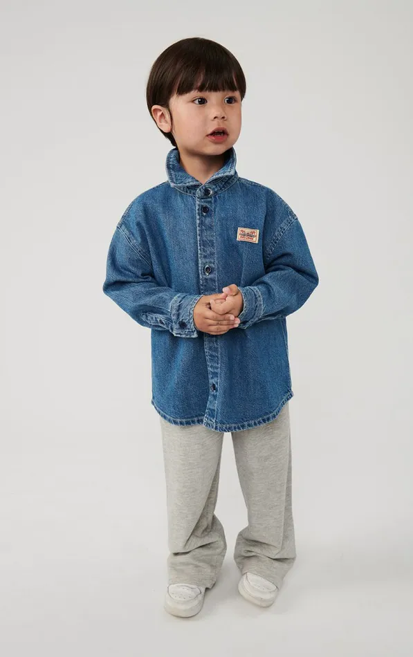 American Vintage Joggers Kids Joggers Zofbay Heather Grey