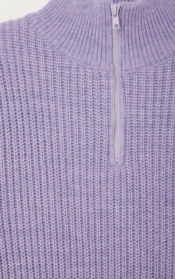 American Vintage Jumpers and Cardigans Men Jumper Crashway Melange Glycine