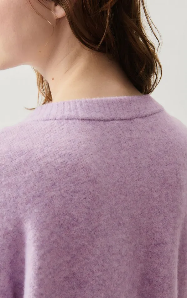 American Vintage Jumpers and Cardigans Women Cardigan Damsville Melange Glycine
